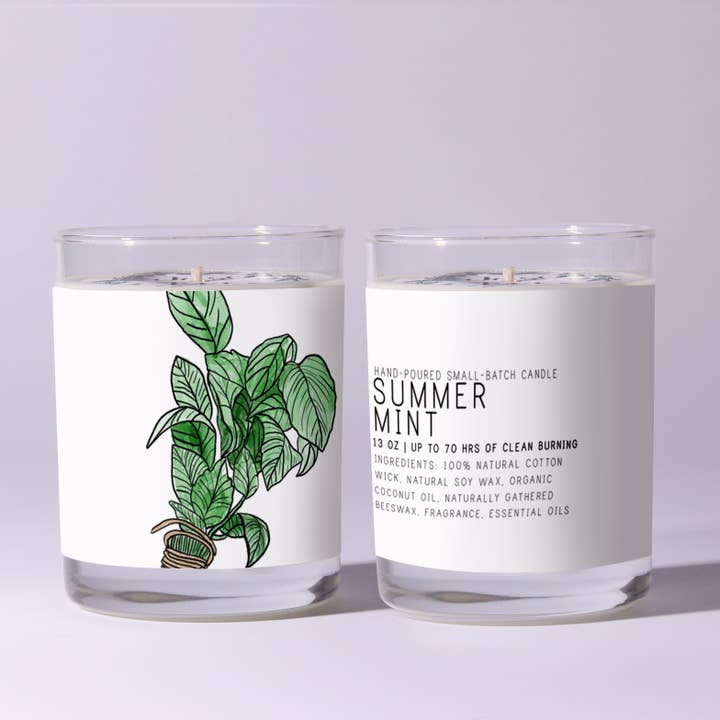 Summer Mint - Just Bee Candles 130z - SELFTRITSS