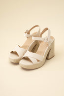 Espadrille Sandal Heel - SELFTRITSS   