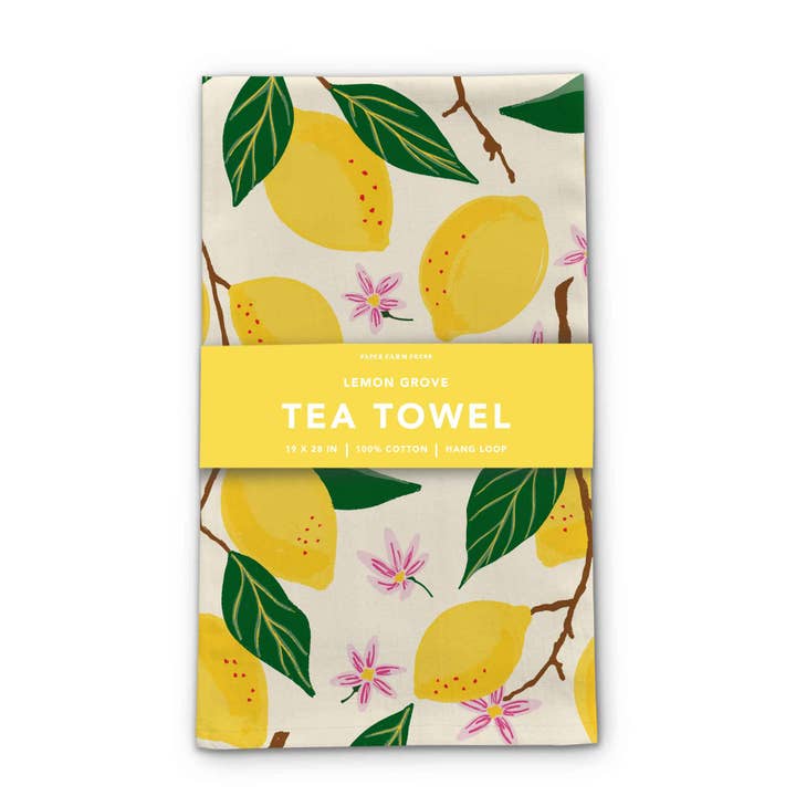 Lemon Grove Tea Towel Set of 3 - SELFTRITSS