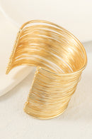 Gold Luxury Heavy Metal High Quality Open Wire Bracelet - SELFTRITSS   