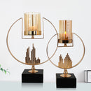 Metal Light Luxury Candle Decoration Nordic Retro Candle Holder - SELFTRITSS