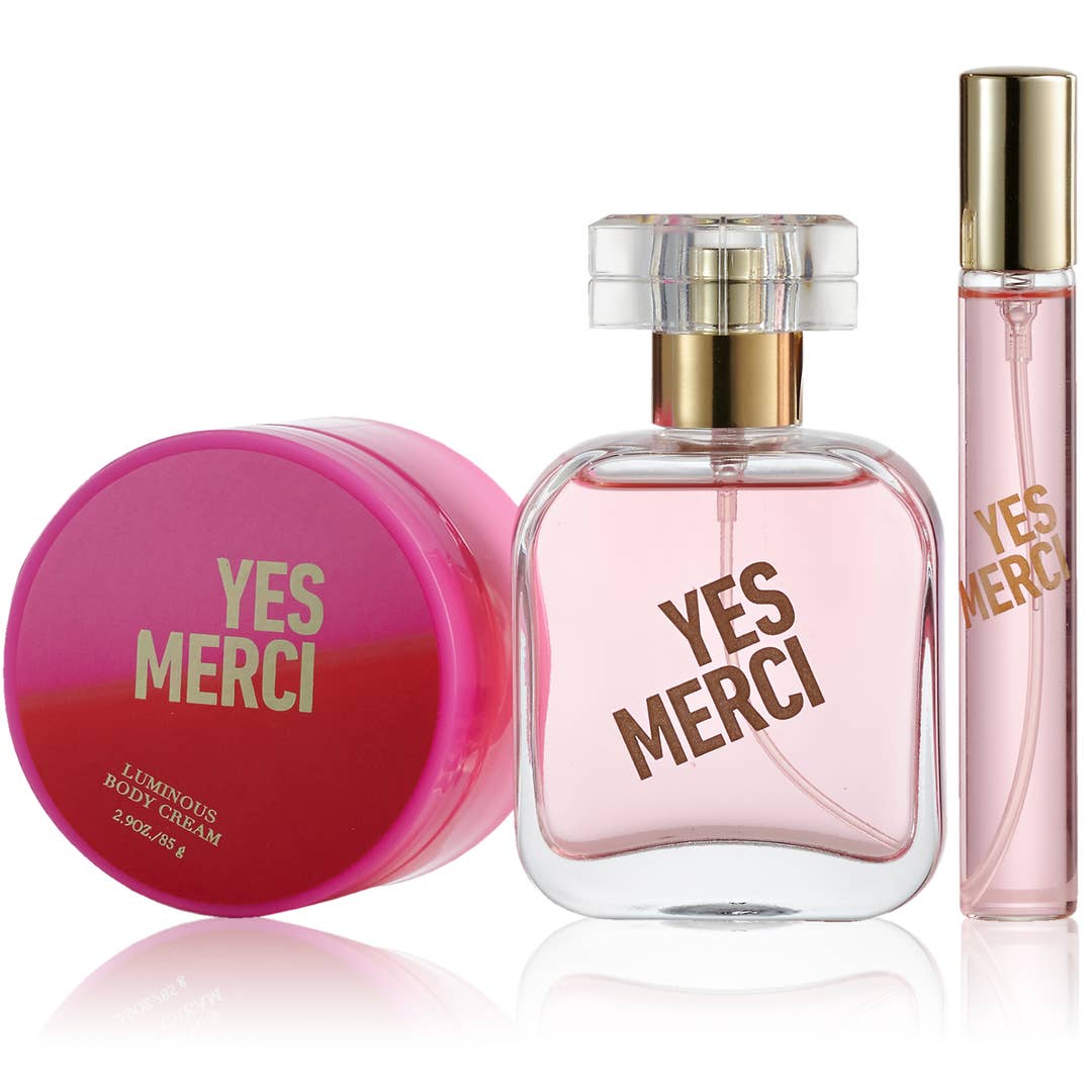Yes Merci Bath and Body Gifts - 4pc Beauty & Personal Care - SELFTRITSS