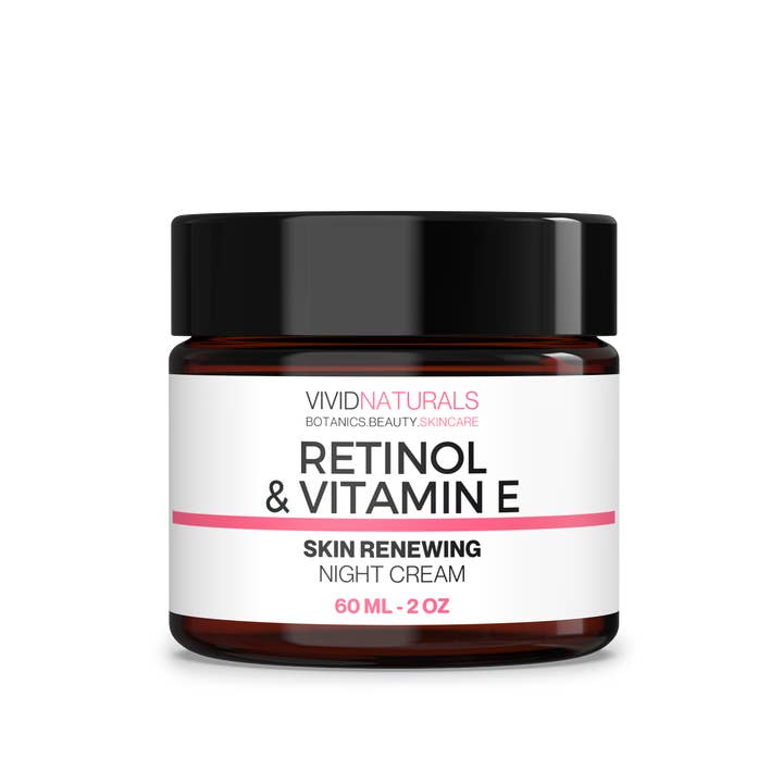 Vivid Naturals Retinol & Vitamin E Skin Renewing Night Cream - SELFTRITSS