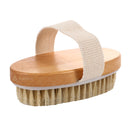 Wooden Oval Exfoliating Dead Skin Shower Brush - SELFTRITSS