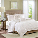 Tufted Medallions Comforter Set, Ivory - SELFTRITSS