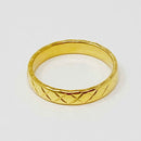 Gold Quilted Ring - SELFTRITSS   