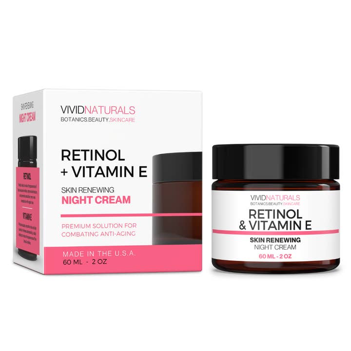 Vivid Naturals Retinol & Vitamin E Skin Renewing Night Cream - SELFTRITSS