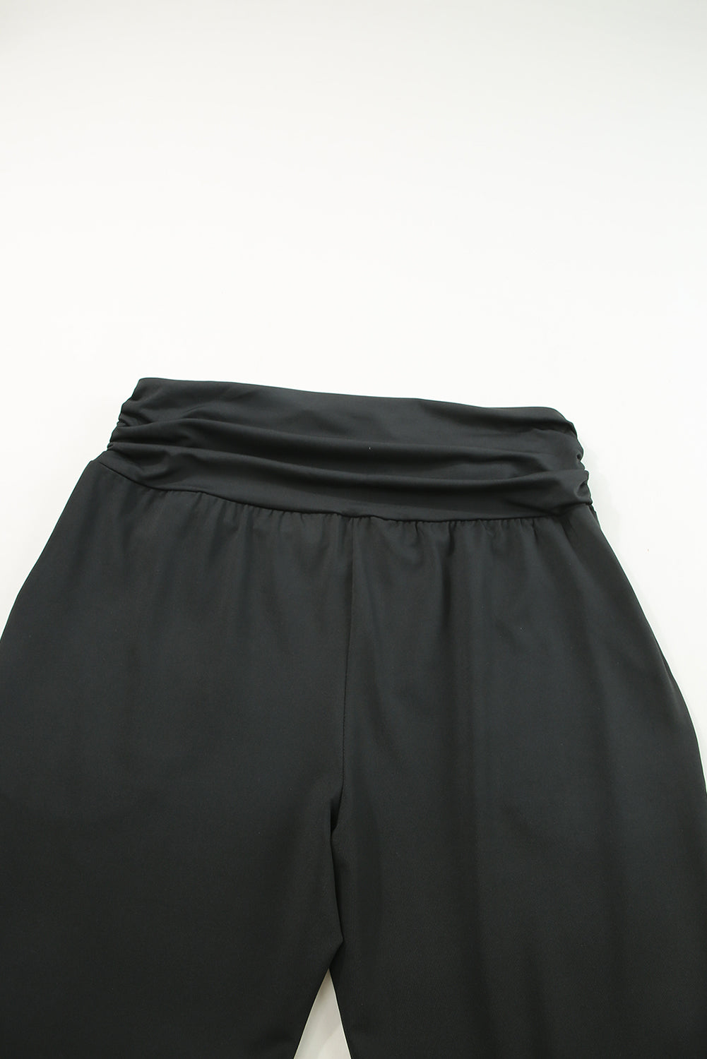 Black Plus Size High Waist Pocketed Skinny Pants - SELFTRITSS