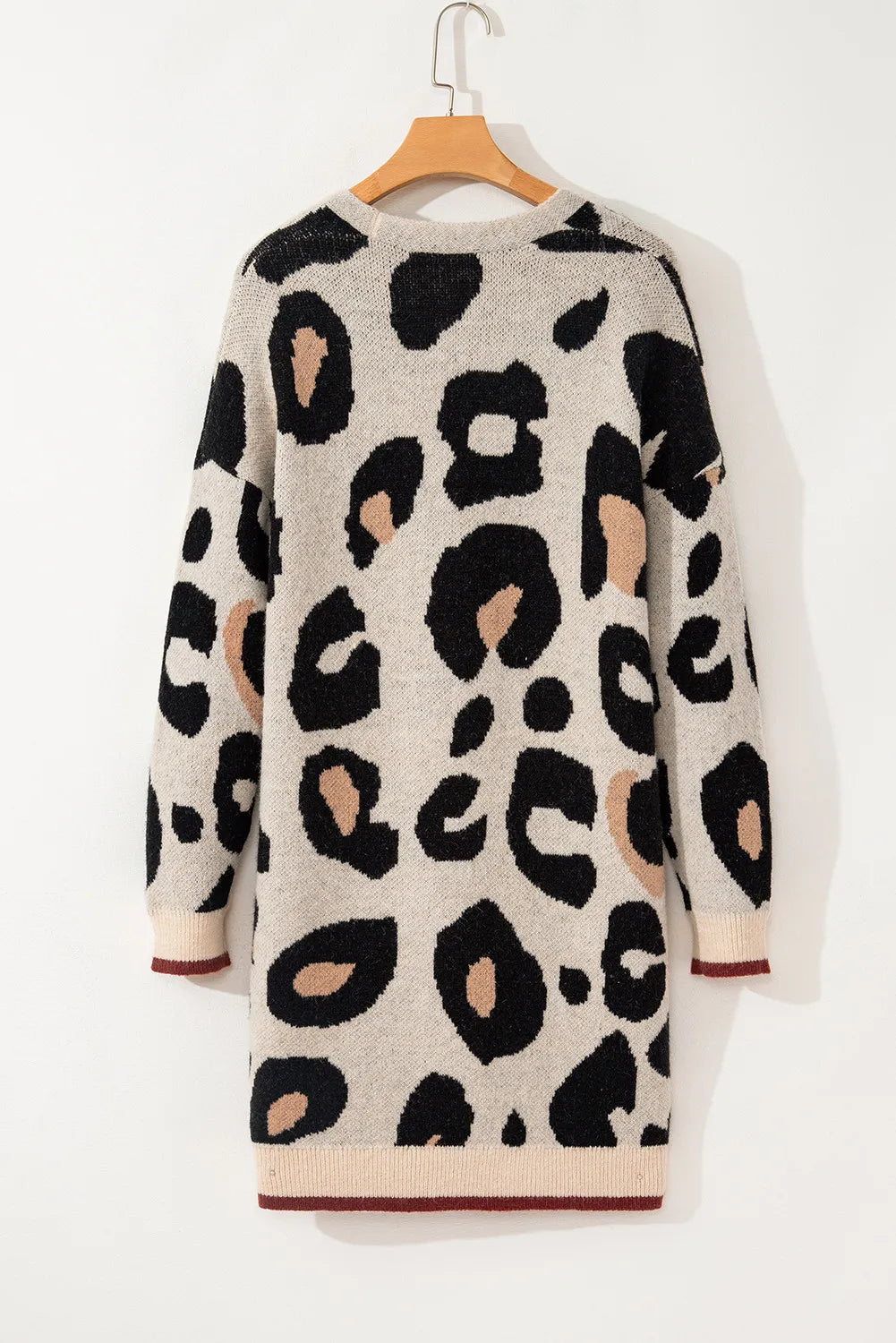 Leopard Print Cardigan Long Sleeve