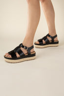 Espadrille Gladiator Sandals - SELFTRITSS   