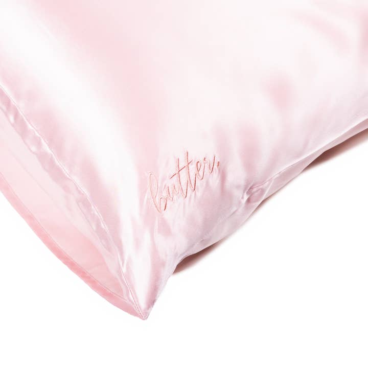 Silk Pillowcase Pink QUEEN SIZE - SELFTRITSS