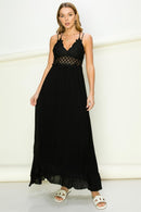 In Love Bustier Lace Maxi Dress - SELFTRITSS   