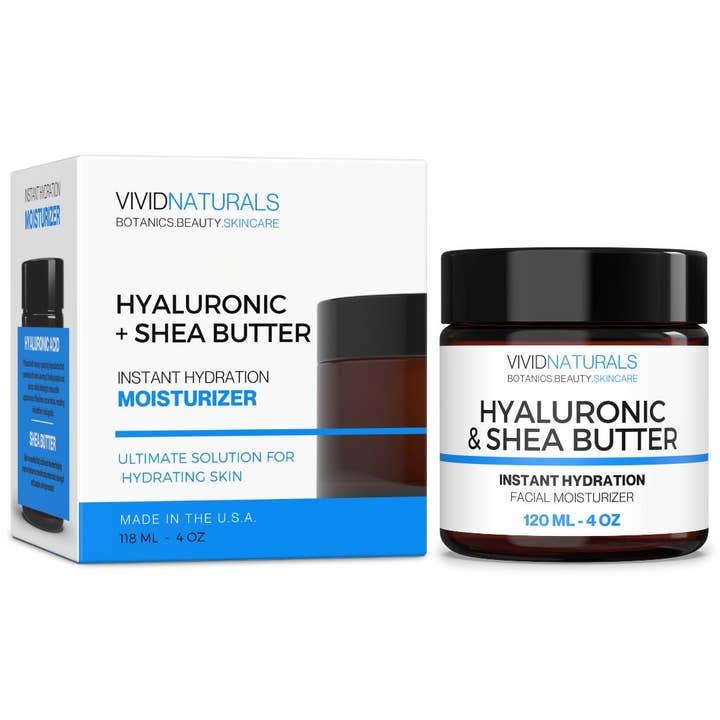 Vivid Naturals - Hyaluronic Acid & Shea Butter Moisturizer