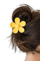 Yellow Flower Hair Claw Clip - SELFTRITSS