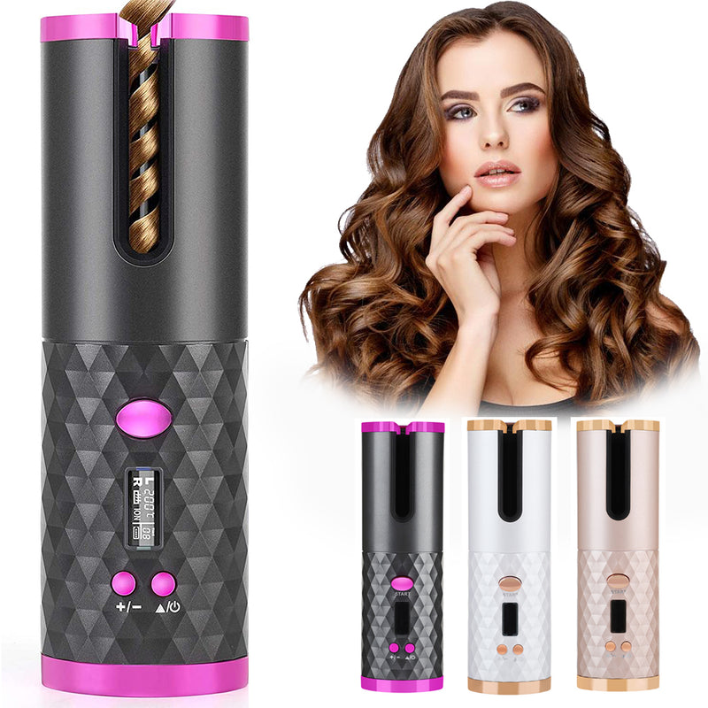 Rechargeable  Automatic Rotating Hair Curler