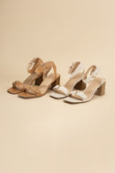 Buckle Sandal Heel - SELFTRITSS   