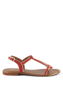 Feodora Flat Slip On Sandals - SELFTRITSS  