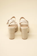 Espadrille Sandal Heel - SELFTRITSS   