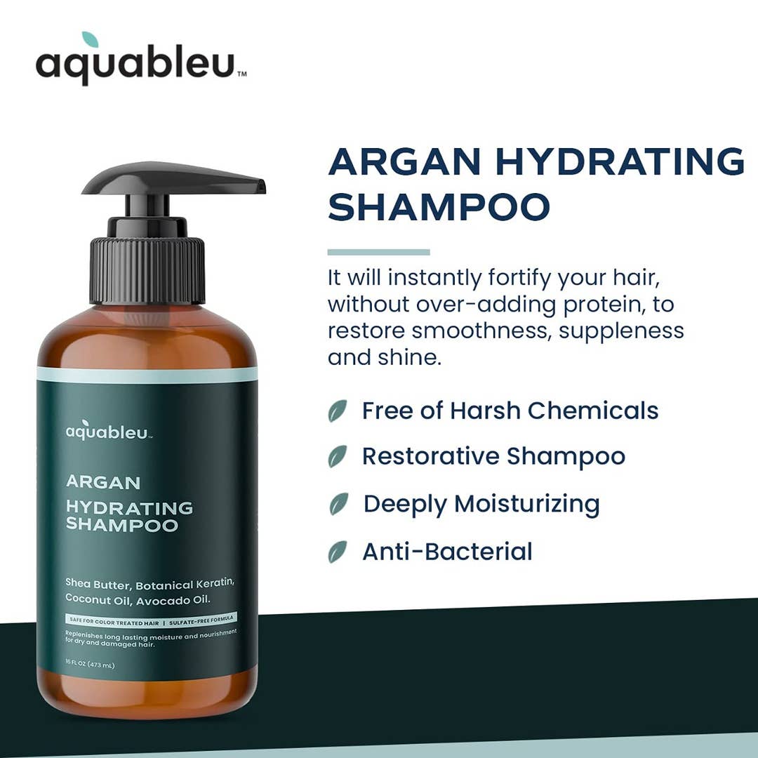 Argan Shampoo 16oz - SELFTRITSS