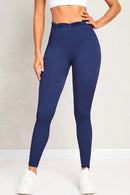 Ruched High Waist Active Leggings - SELFTRITSS   