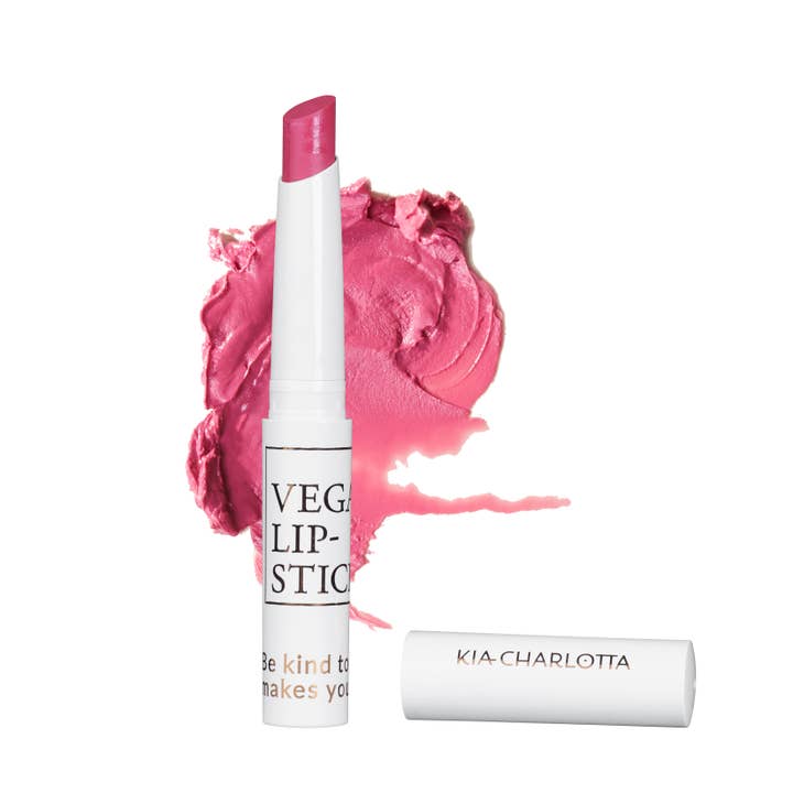 Natural Vegan Lipstick “Do It Anyway” - Light Berry Pink