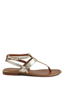 Irene Flat Thong Sandals - SELFTRITSS  