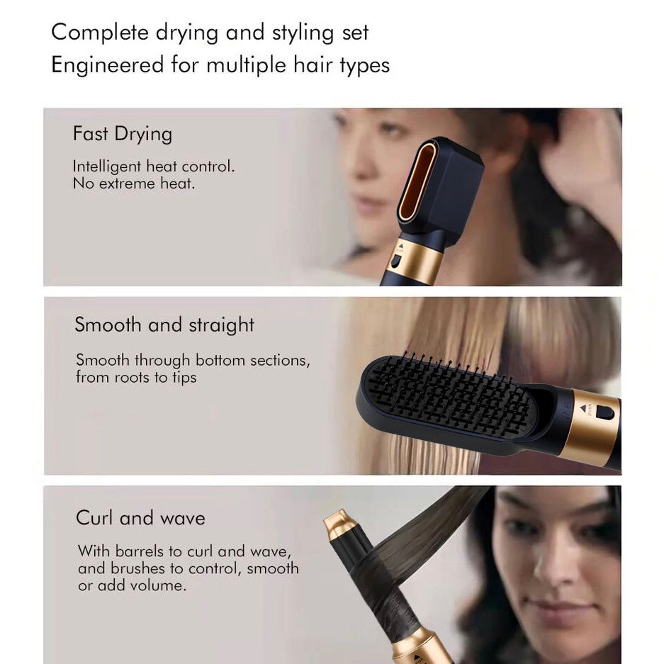 New Hair Dryer Multi Hair Styler 5 In1 Curling Iron Hair - SELFTRITSS   