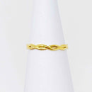 Dainty Twisted Rope Ring - SELFTRITSS   