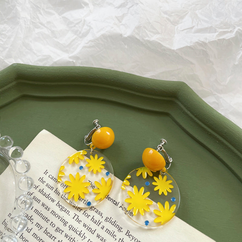 Summer Daisy Earrings - SELFTRITSS