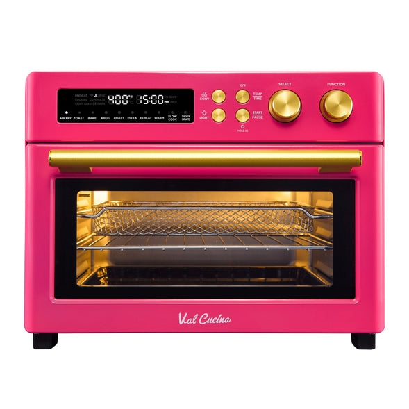 VAL CUCINA 10-in-1 Air Fryer Toaster Oven