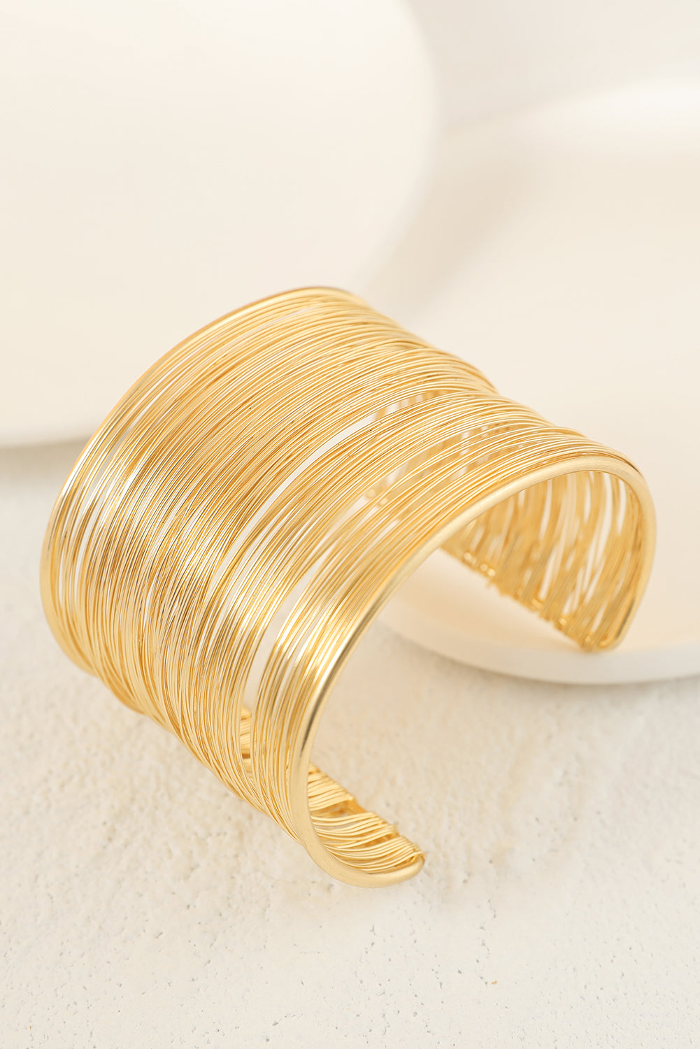 Gold Luxury Heavy Metal High Quality Open Wire Bracelet - SELFTRITSS   