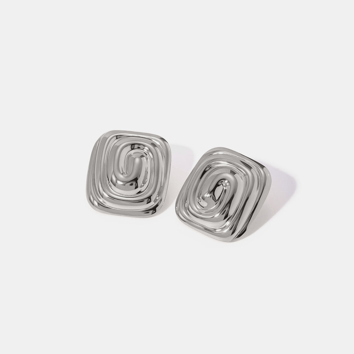 Stainless Steel Stud Earrings - SELFTRITSS   