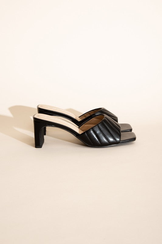 Slide Mule Heels - SELFTRITSS   