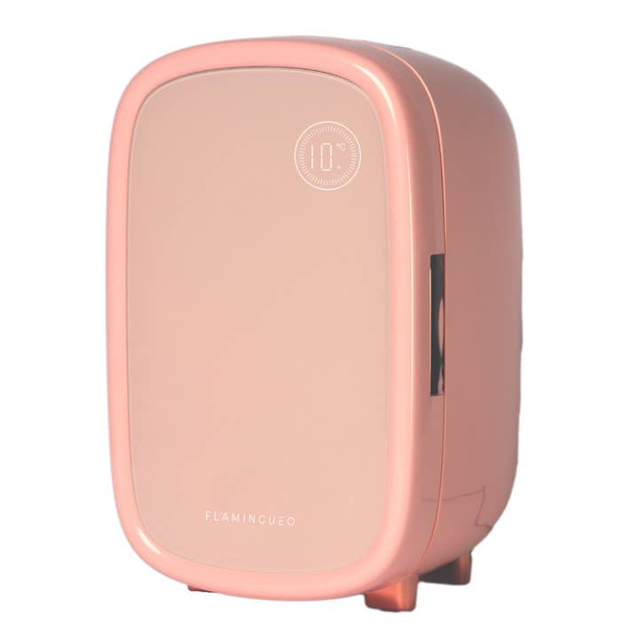12L Portable Cosmetic Cooler Pink