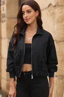 Zip-Up Collared Jacket - SELFTRITSS