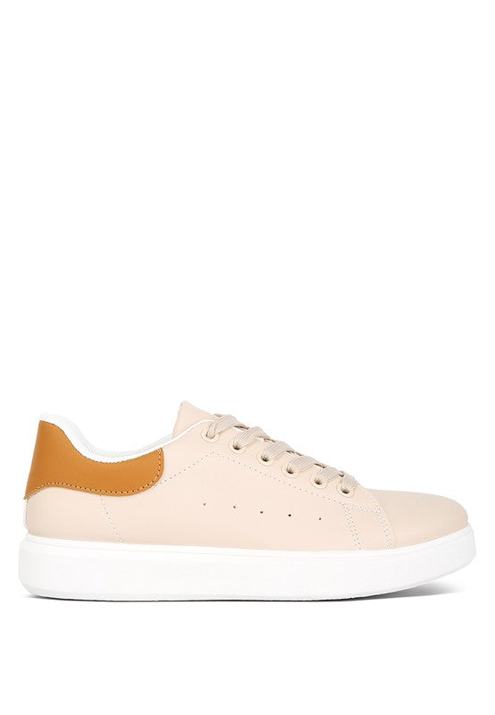 Enora Comfortable Lace Up Sneakers - SELFTRITSS  