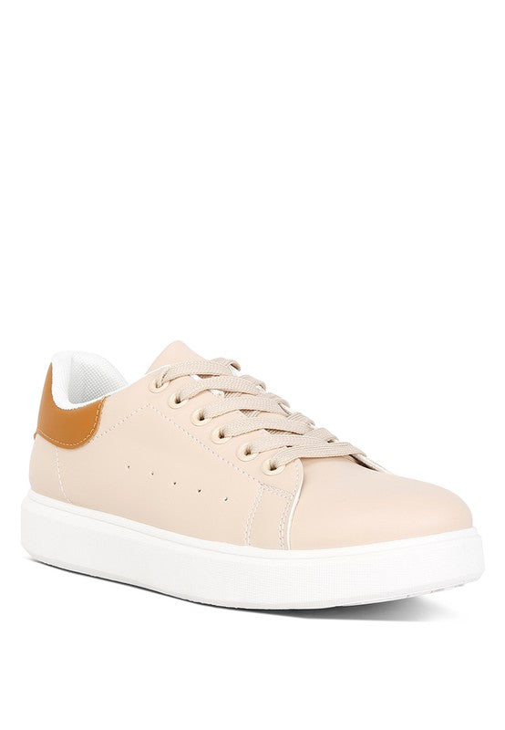 Enora Comfortable Lace Up Sneakers - SELFTRITSS  