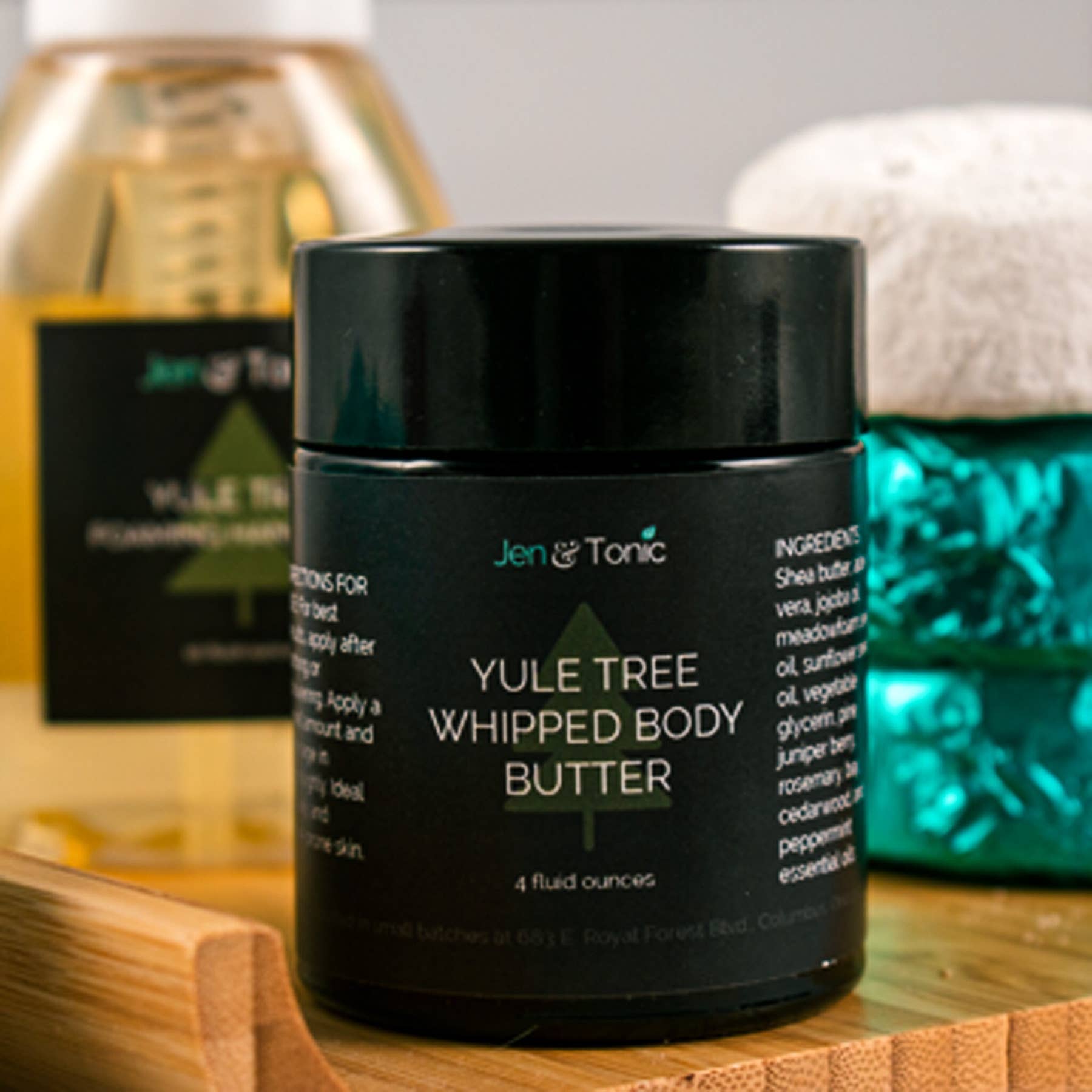 Whipped Body Butter in Yule Tree Scent