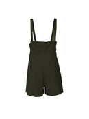 Drawstring Wide Strap Overalls with Pockets - SELFTRITSS   