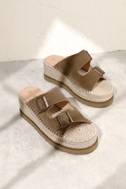 Hazel Espadrille, Platform, Slide, Sandals