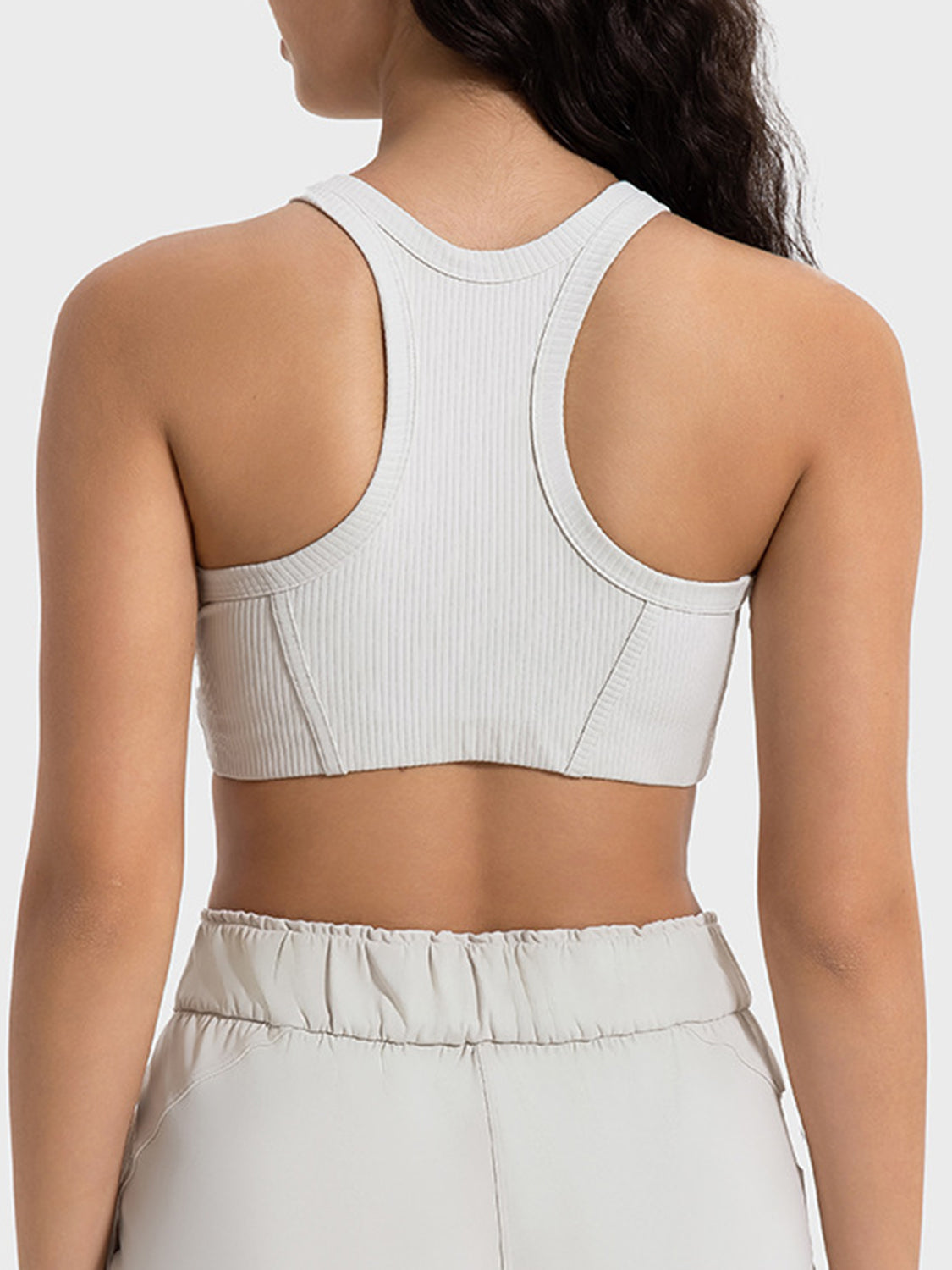 Wide Strap Cropped Sport Tank - SELFTRITSS   