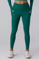 High Waist Active Leggings with Pockets - SELFTRITSS   