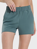 Elastic Waist Active Shorts - SELFTRITSS