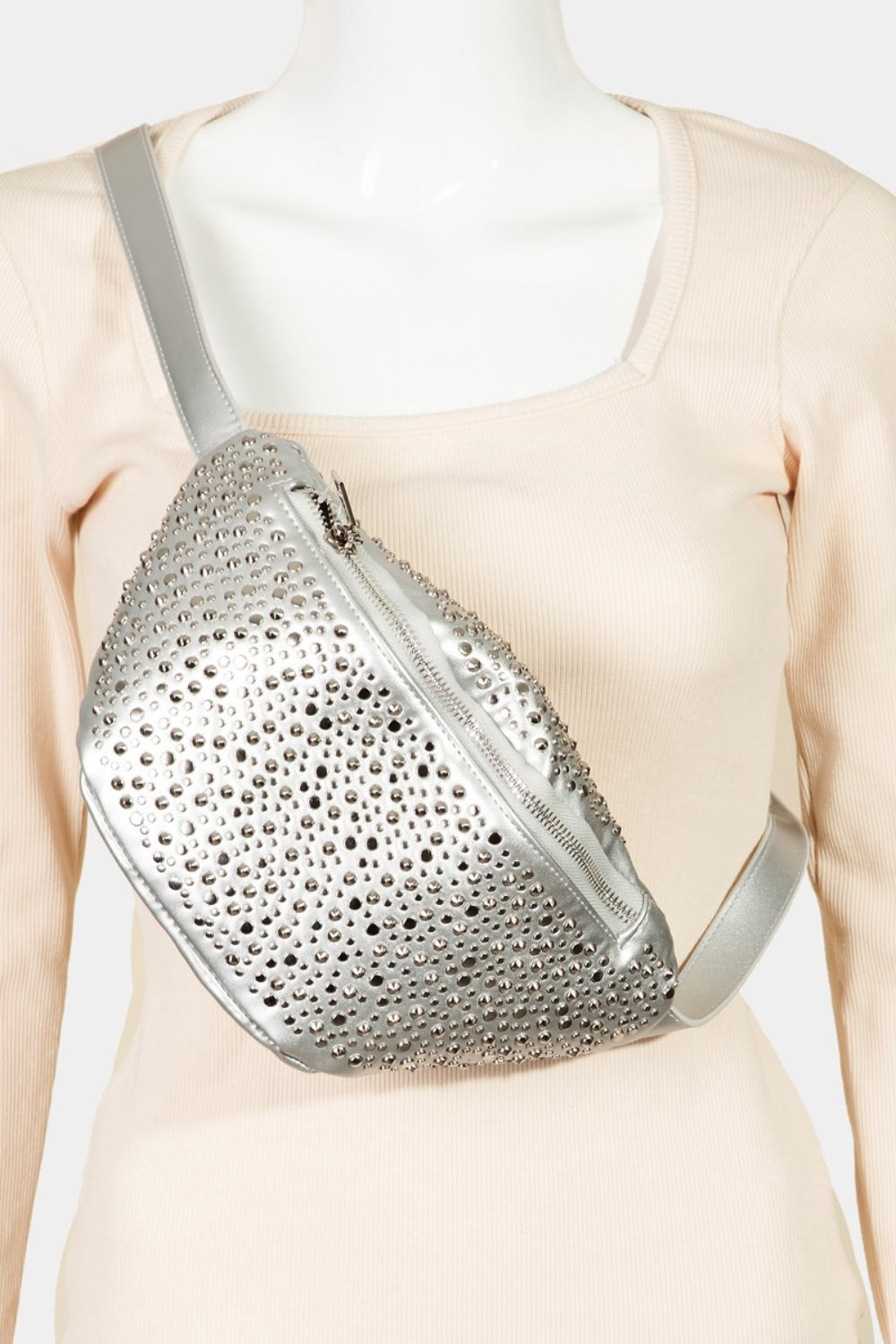 Fame Studded Crossbody Bag - SELFTRITSS   