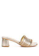 Starks Diamante Embellished London Sandals - SELFTRITSS  