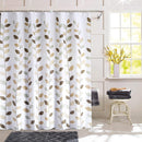 Pastoral Style Shower Thickened Geometric Dry Wet Separation Mildew-proof Partition Curtain Waterproof - SELFTRITSS   