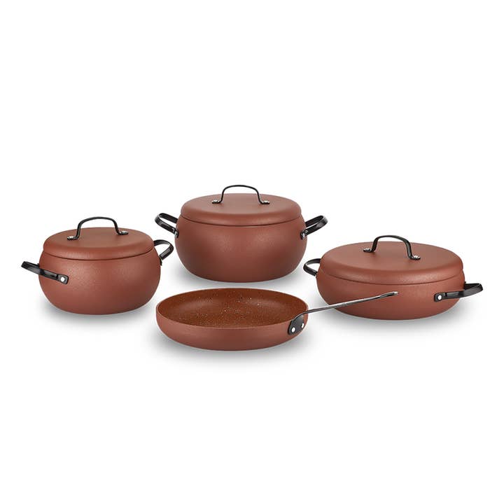 Korkmaz Comlek Cookware Set, Non-Stick Pots, and Pans - SELFTRITSS