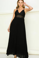 In Love Bustier Lace Maxi Dress - SELFTRITSS   