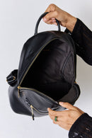David Jones PU Leather Backpack - SELFTRITSS