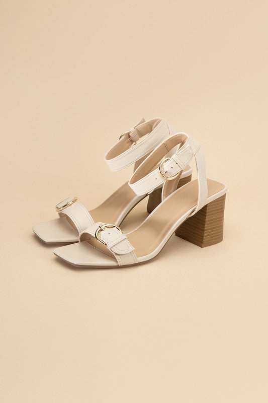 Buckle Sandal Heel - SELFTRITSS   